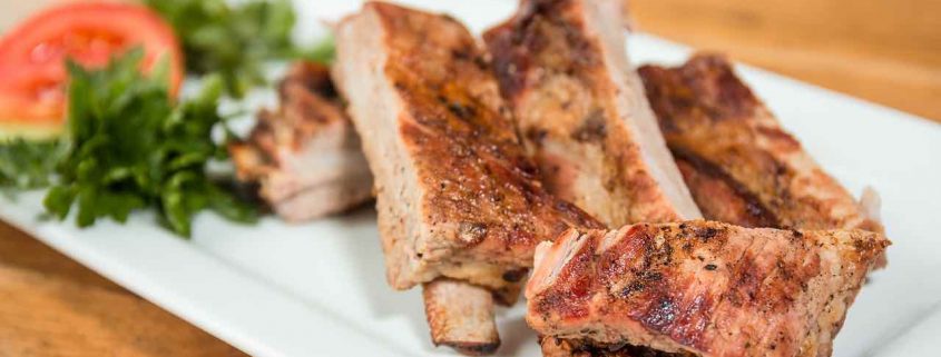 Guava and Chinese 5 Spice Pork Spare Ribs from Chef Diane Brown