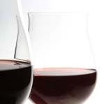 two glasses of red wine