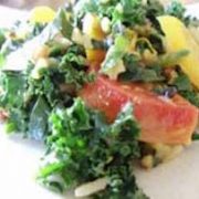 Brown Rice Salad Recipe with Leeks, Golden Beets and Kale 2 beet and kale salad
