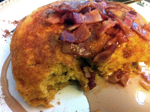 pumpkin spice pancakes