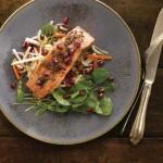 Pomegranate Cider Glazed Smoked Salmon Recipe 2