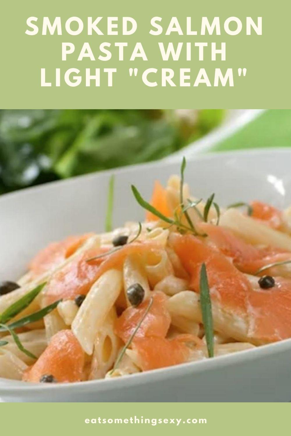 smoked salmon pasta grapic