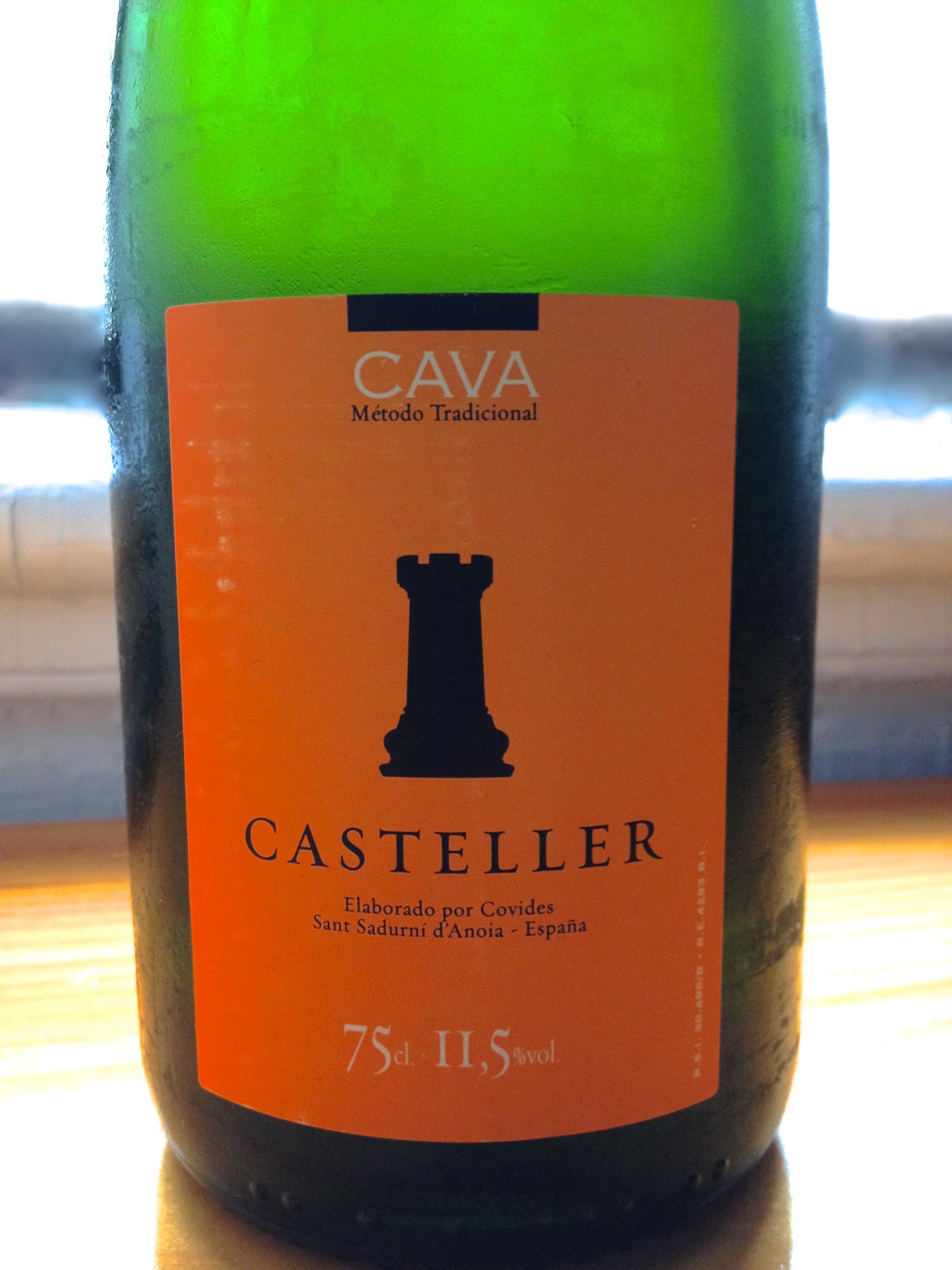 NV Casteller Brut Cava Sparkling Wine 1