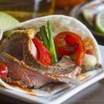 Ingrid Hoffman's Steak Fajitas