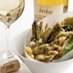 Spring and Summer Vegetable Tempura Recipe 2 Vegetable tempura recipe and Jordan Chardonnay