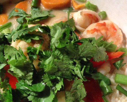 coconut shrimp thai curry recipe