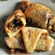 closeup of Grandma's rugelach recipe