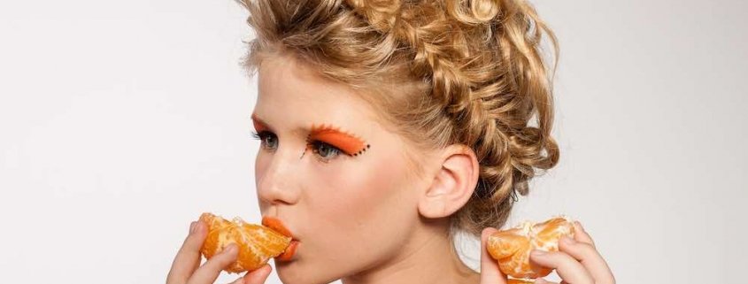 Closeup of Woman Eating Foods for Boosting a Woman's Libido