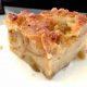 Chrysta Wilson's Chevre Apple Bread Pudding with Champagne