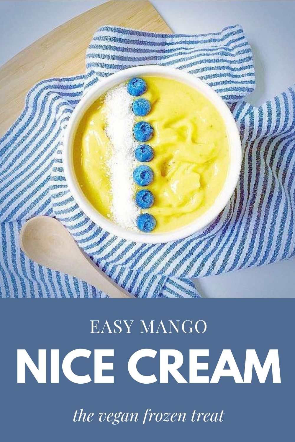 easy mango nice cream graphic