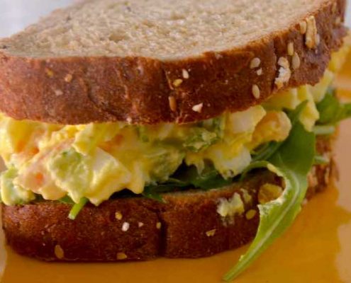 Smoked Salmon Egg Salad