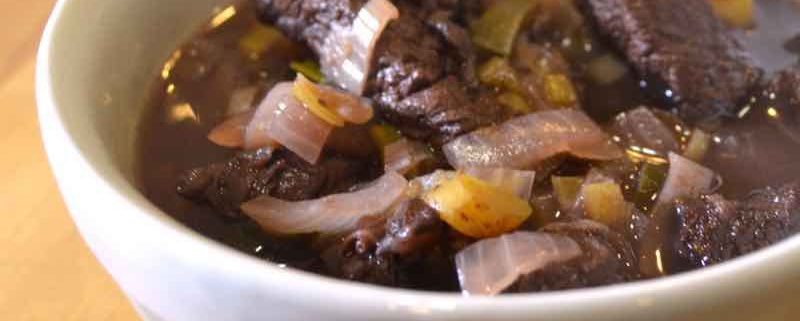 Bison Bourguignon--an easy weeknight stew recipe