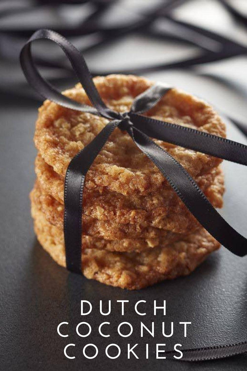 Dutch Crunchy Coconut Cookies Graphic