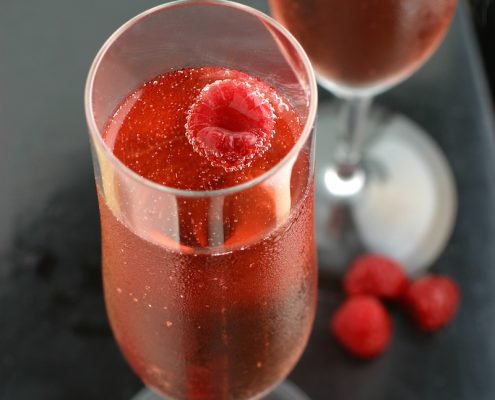 Pomegranate Champagne Mule graphic