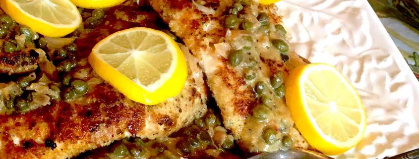 Allie Ketcham's Chicken Paillard--a tribute to Bistro Ralph