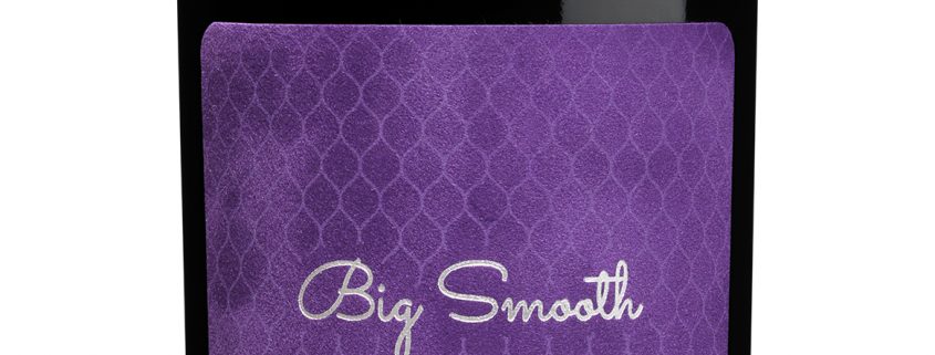 Big smooth zin label shot