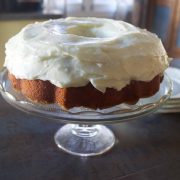 Passion Fruit Cake with Coconut Cream Cheese Frosting