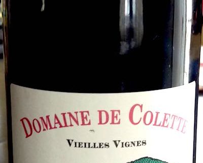 2015 Domaine de Colette Regnie Crus Beaujolais bottle shot