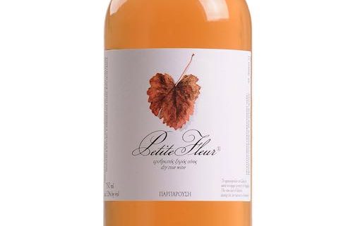 Parparoussis Winery Petite Fleur Rosé - a Greek wine made from indigenous grapes