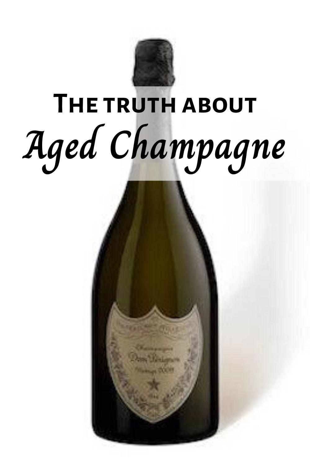 Aged Champagne pinnable graphic