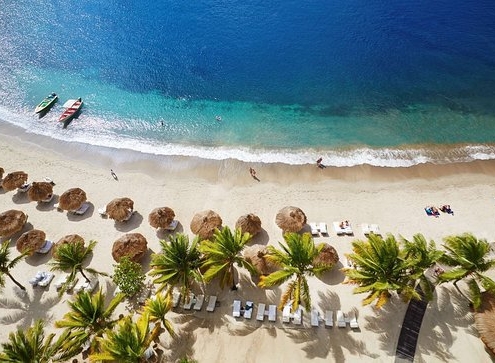 Sugar Beach--the St. Lucia Resort with a Rummelier