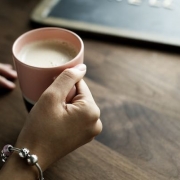 Homemade Chocolate Almond Creamer for Coffee