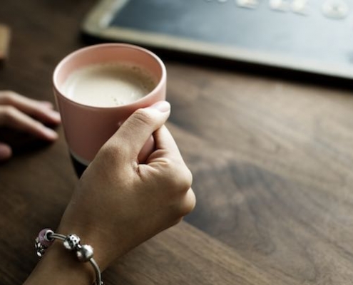 Homemade Chocolate Almond Creamer for Coffee