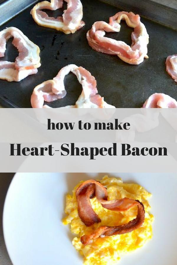 How to Make Heart-Shaped Bacon - The BakerMama