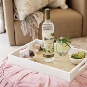 One of My Favorite Ketel One Botanicals Recipes for a Low Carb Alcoholic Drink 2 A Friendsgiving Cocktail with Ketel One Botanical Cucumber & Mint