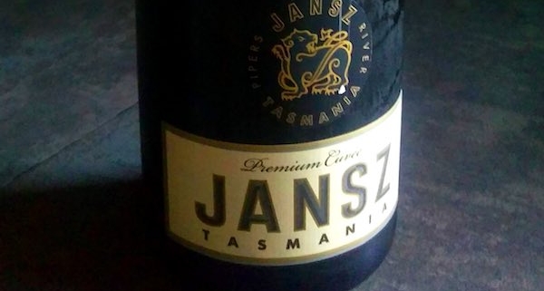 Label shot of Janz Premium Cuvée Tasmanian Sparkling Wine