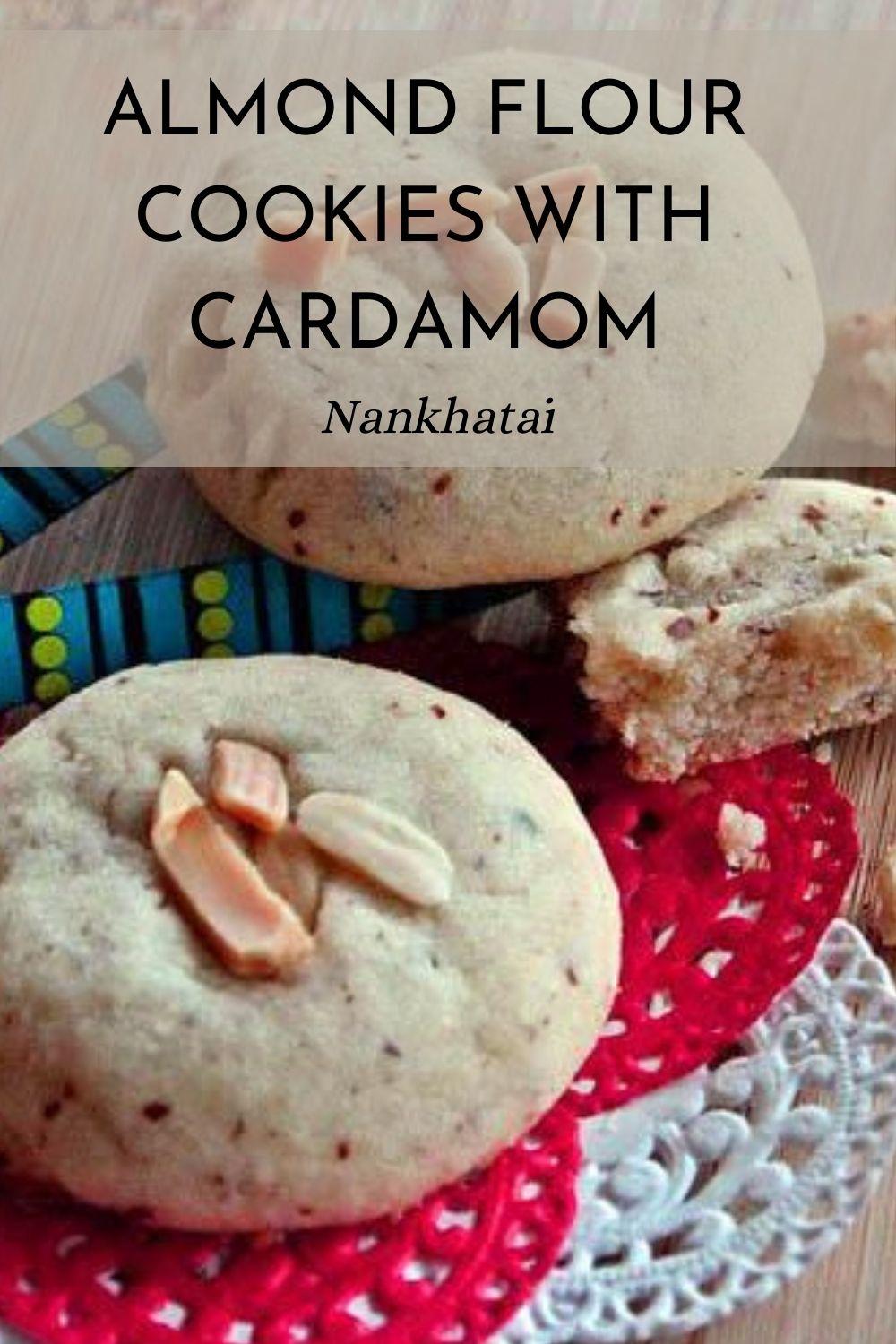 Almond Flour Cookies with Cardamom graphic