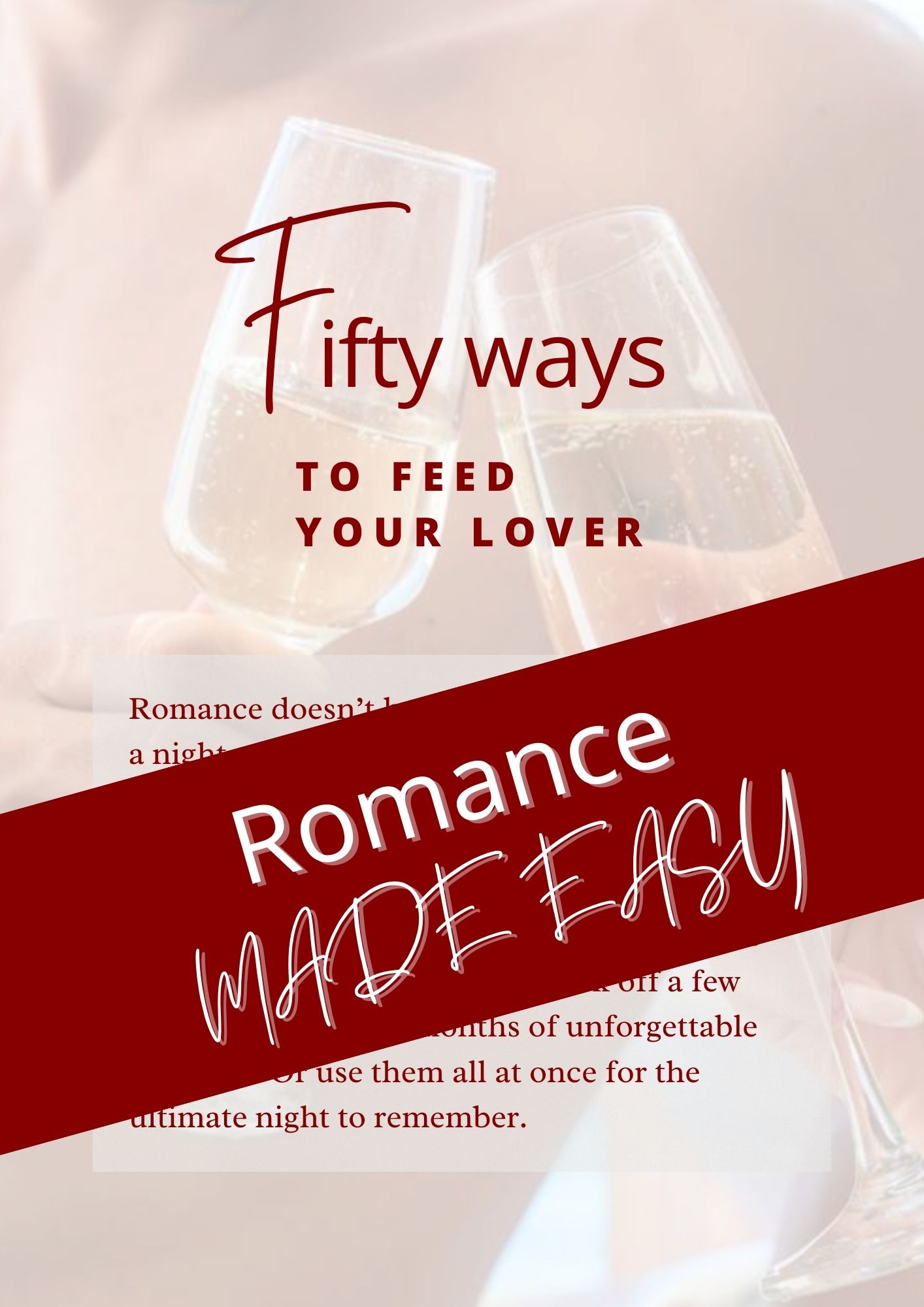 50 ways to feed your lover cover page