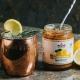Moscow Mule in Copper Cup with Sicilian Marmalade Jar