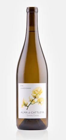 Bottle shot of the Chardonnay from Alma de Cattleya