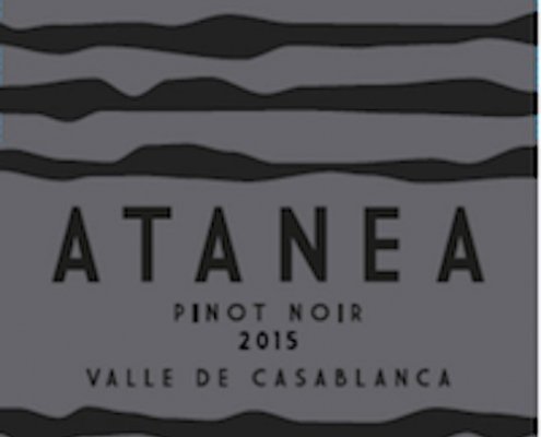 Atanea Pinot Noir: a natural wine from Valle de Casablanca 9 atanea pinot noir closeup of label