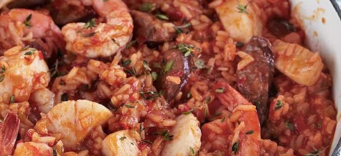 Closeup of Jill Silverman Hough's Jambalaya