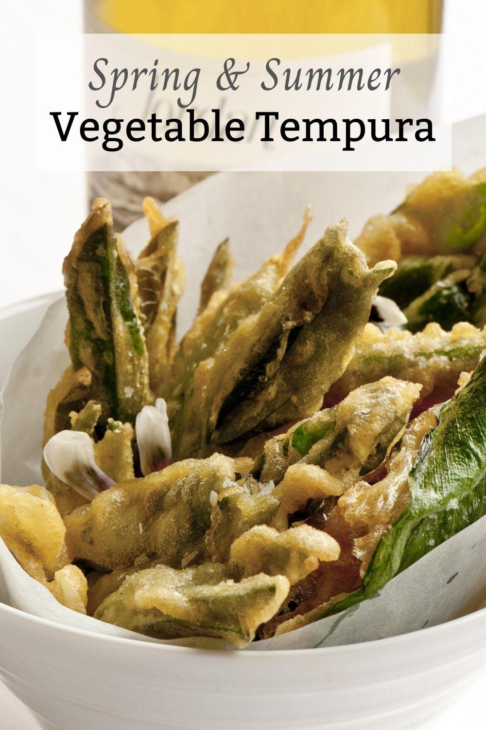 Spring & Summer Vegetable Tempura