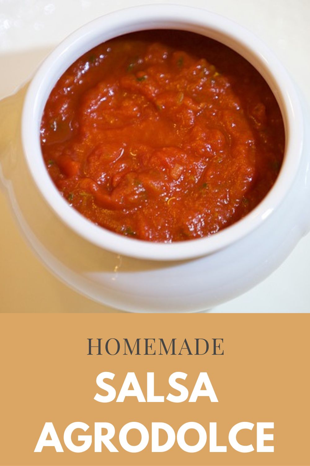 Tomato Salsa Agrodolce Graphic