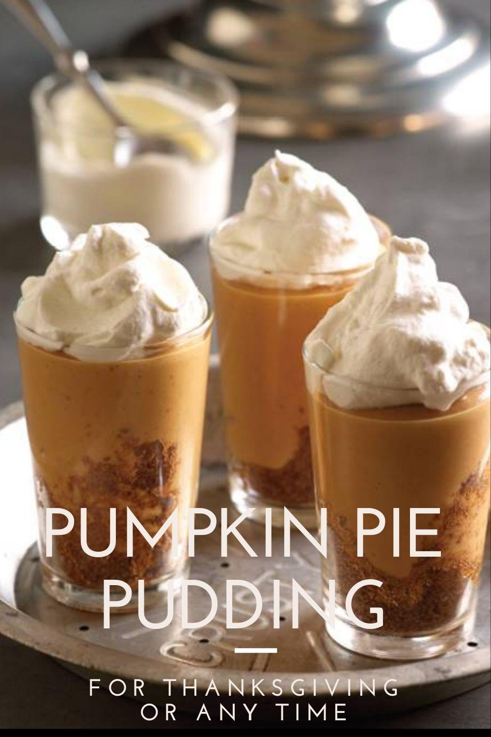 Pumpkin Pie Pudding graphic
