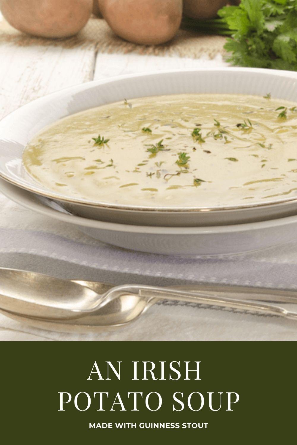 Irish Potato Leek Soup Graphic