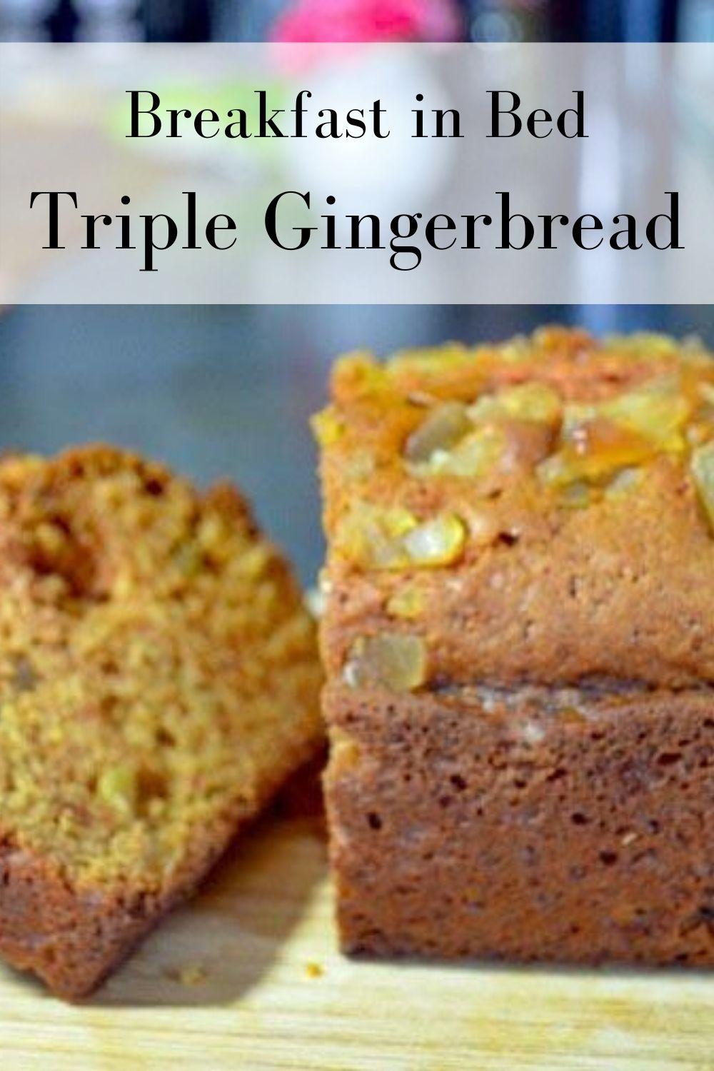 Breakfast in Bed Triple Gingerbread Loaf Graphic