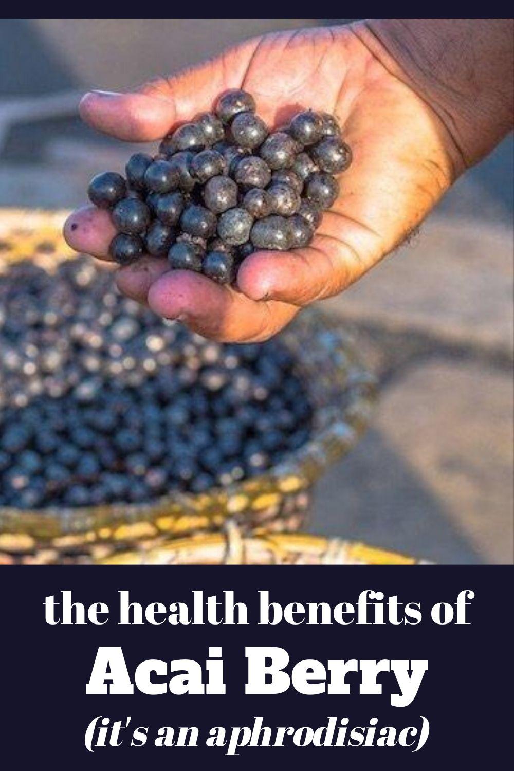 Acai benefits graphic