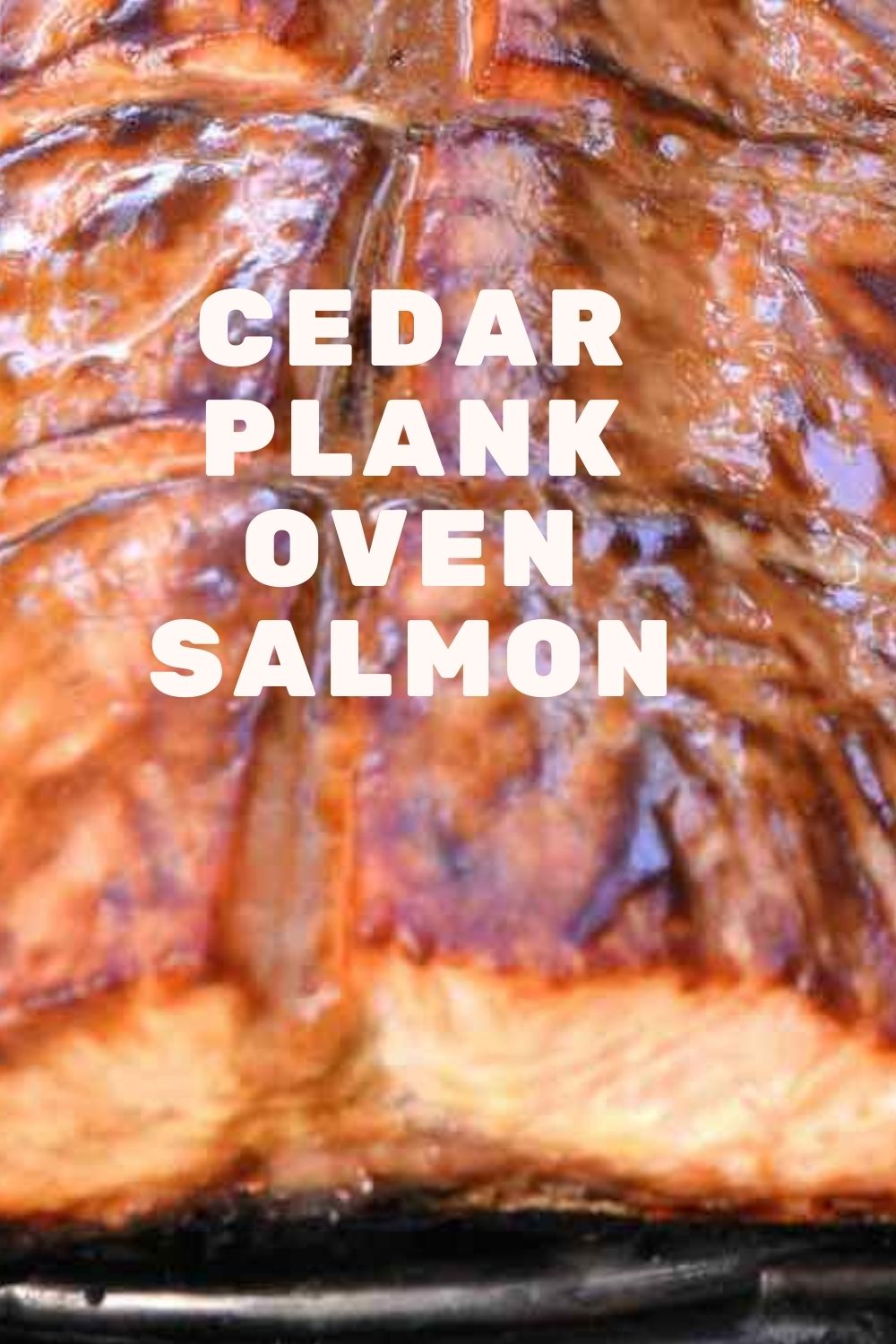 cedar plank oven salmon graphic