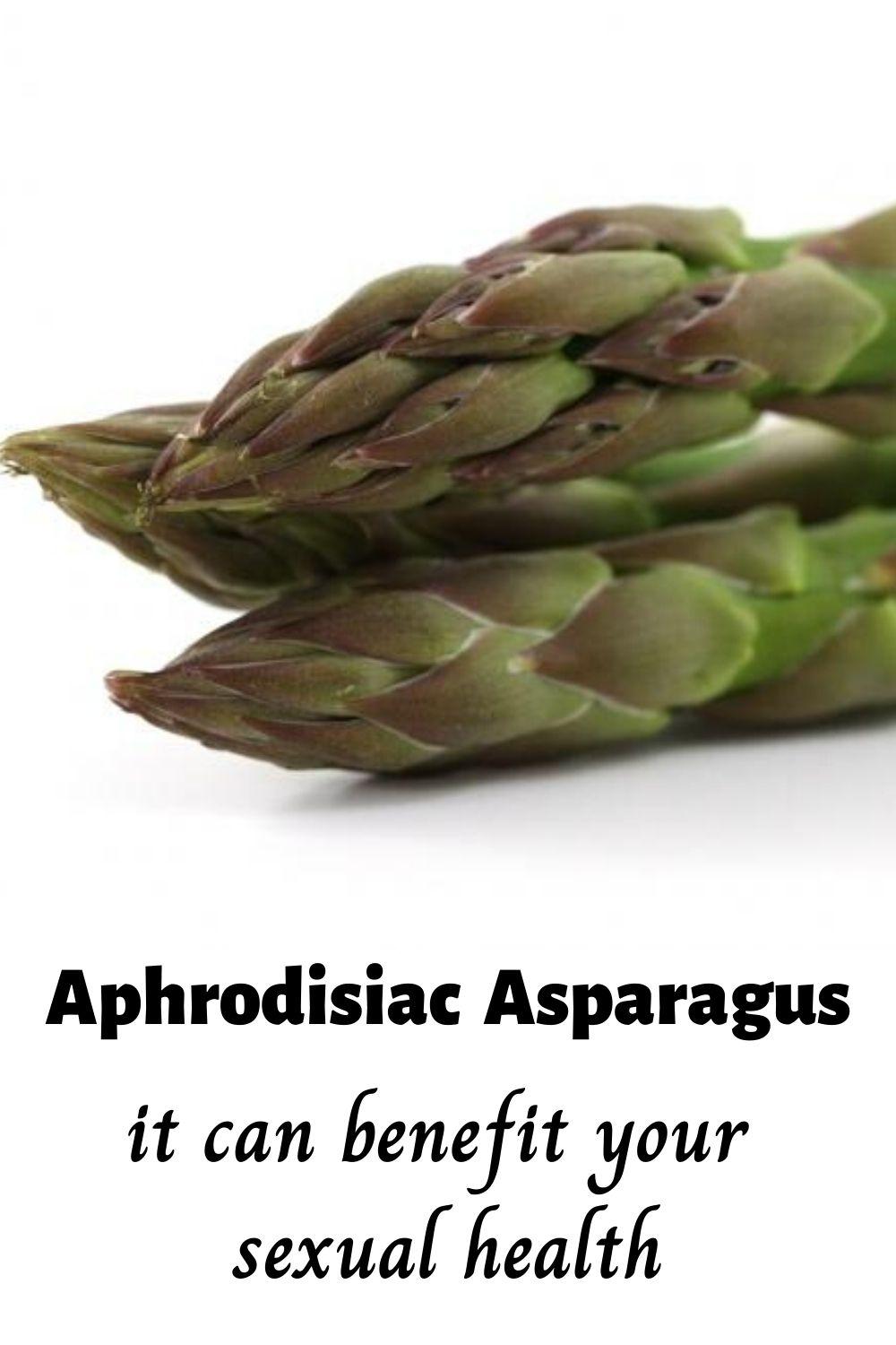 asparagus aphrodisiac graphic