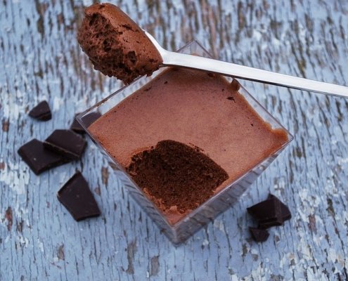 Tofu Dark Chocolate Mousse