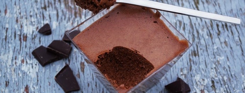 Tofu Dark Chocolate Mousse