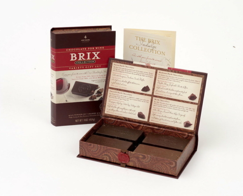 Brix four bar chocolate collection product shot