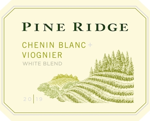 Pine Ridge Chenin Blanc-Viognier Label