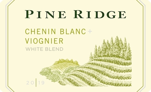 Pine Ridge Chenin Blanc-Viognier Label