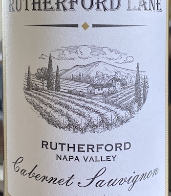 Rutherford Lane Cabernet Cropped